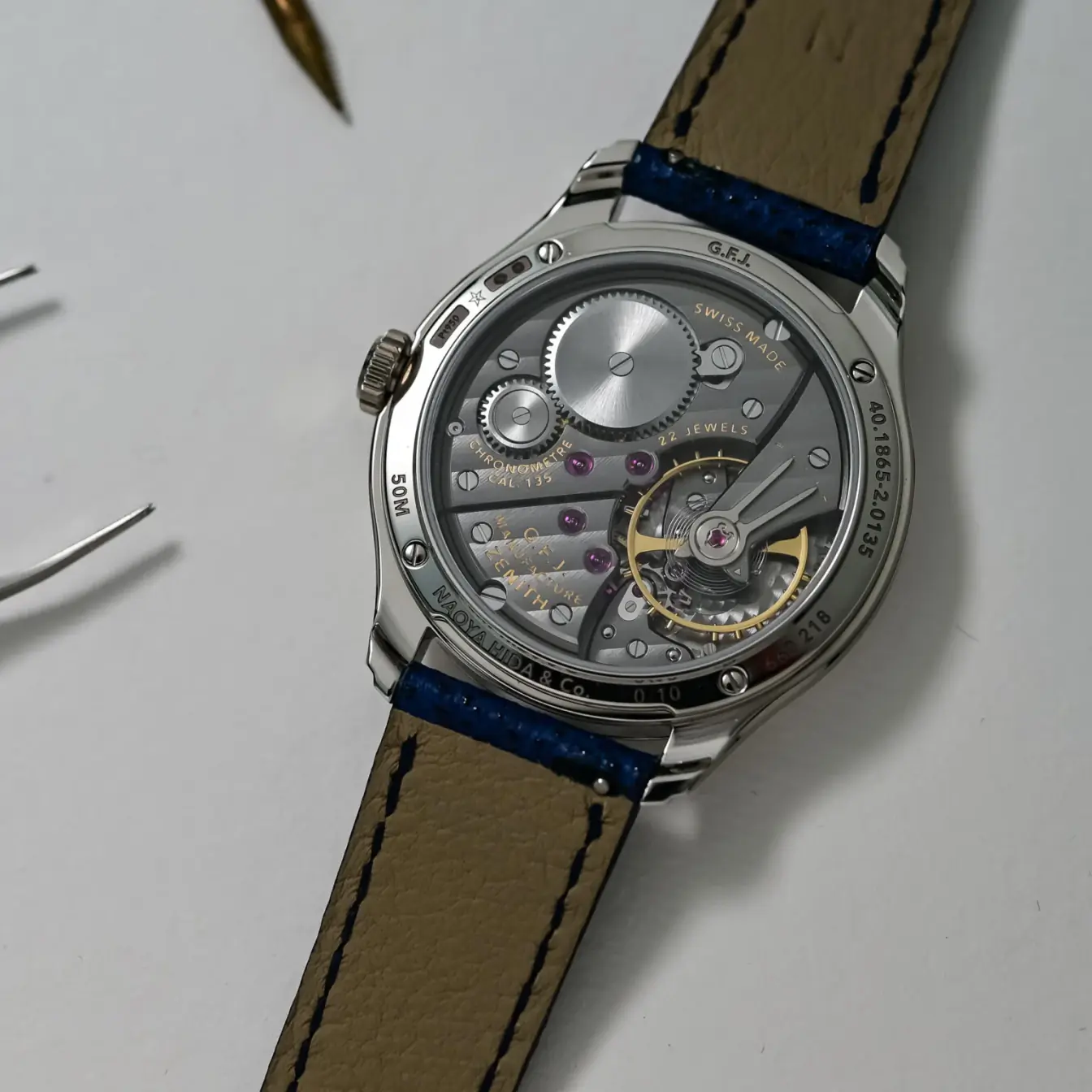 Zenith x Naoya Hida GFJ Calibre 135 Double Signed 2026