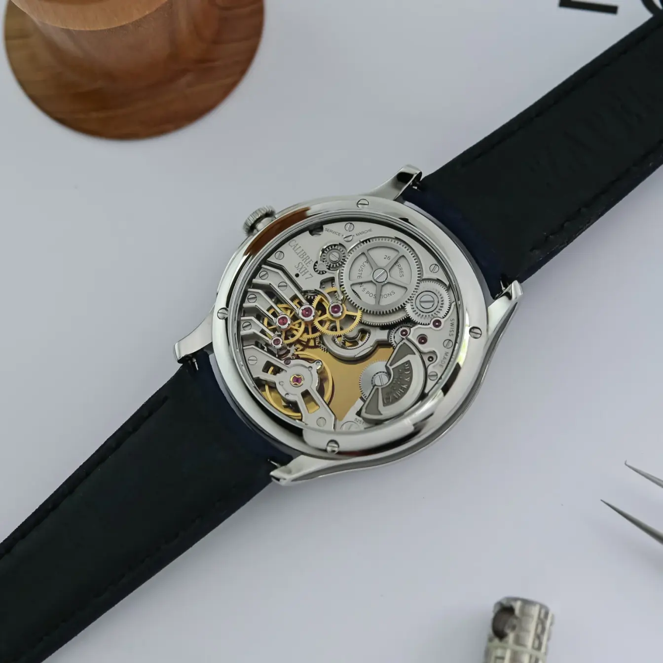 Czapek Promenade Transparencies Aqua Blue