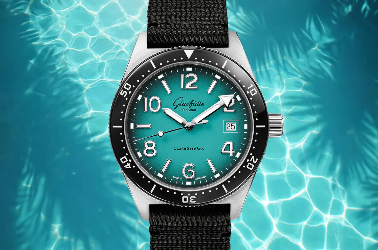 Glashütte Original SeaQ turquoise