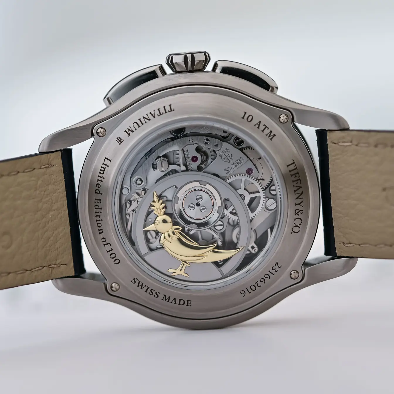 Timer Titanium Platinum Tiffany and Co.